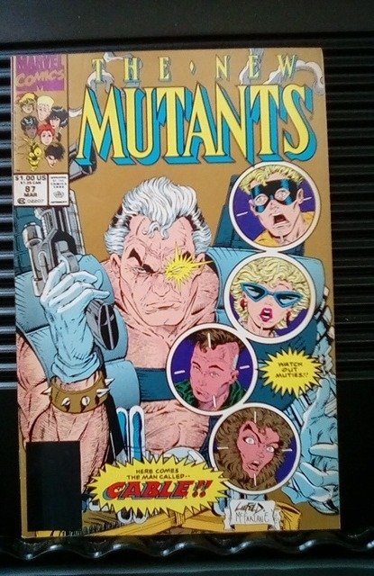 The New Mutants #87 Second Printing Variant (1990)