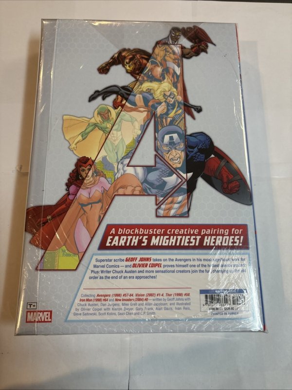 Avengers By Johns & Coipel Omnibus HC • Marvel Comics (Sealed)