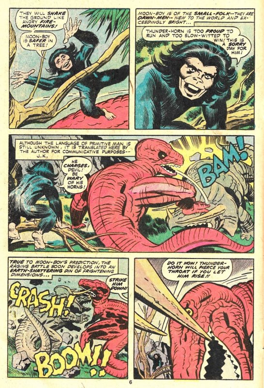 DEVIL DINOSAUR #1 (April 1978) 8.0 VF • Jack Kirby In the Age of Dinosaurs!