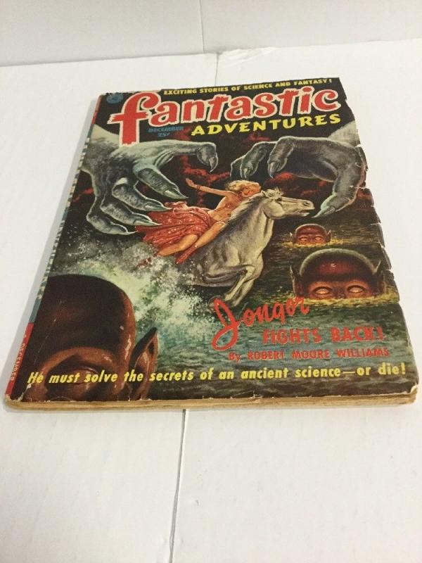 Fantastic Adventures Vol 13 Number 12 Vg Very Good Pulp Comics