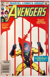 The Avengers #224 (7.0-NS, 1982) 