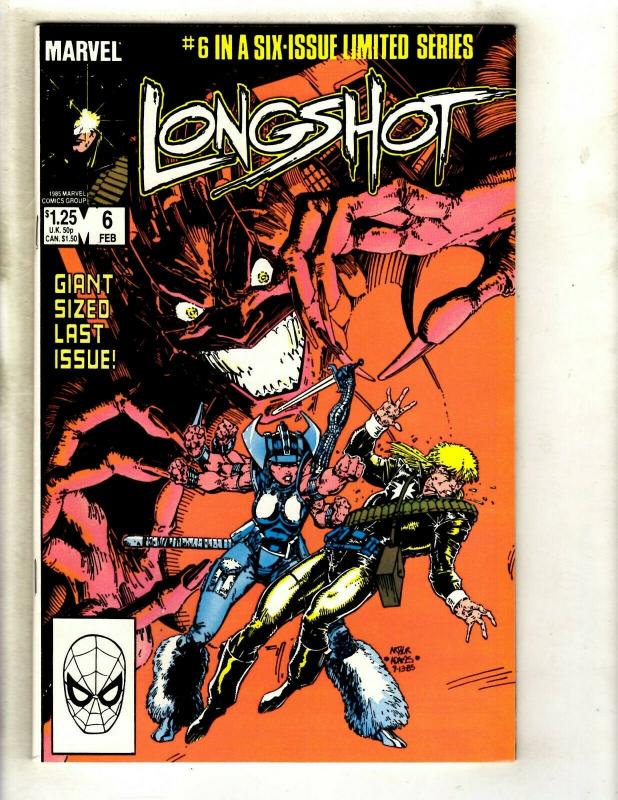 Longshot Complete Marvel Comics LTD Series # 1 2 3 4 5 6  VF-NM Range X-Men GK1