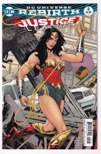 Justice League #2 Variant October 2016 DC Rebirth Superman Batman Bryan Hitch 