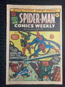 1973 June 9 SPIDER-MAN COMICS WEEKLY #17 VG/FN 5.0 Steve Ditko / Green Goblin