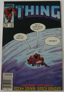 Thing #22 (Apr 1986, Marvel), VFN condition (8.0)