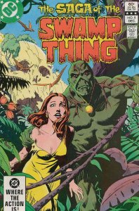Saga of the Swamp Thing, The #8 VF ; DC
