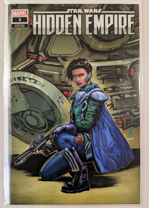 STAR WARS: HIDDEN EMPIRE #3 NM PATCH ZIRCHER Illuminati Virgin/Trade Variant Set
