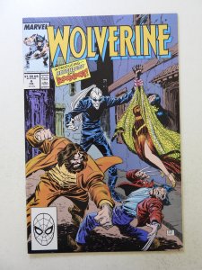 Wolverine #4 (1989) VF- condition