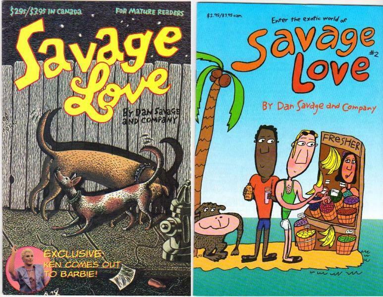 SAVAGE LOVE (1996 BEAR BONES) 1-2  'Soooo GLBT'