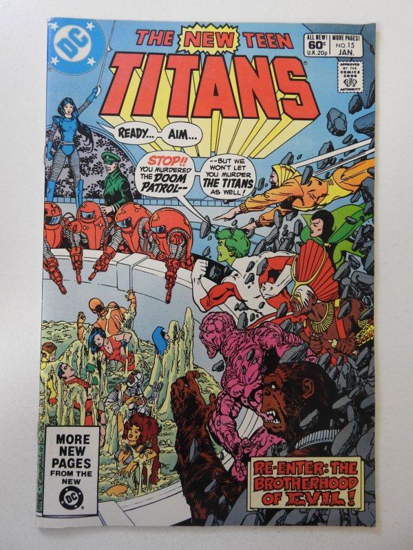 The New Teen Titans #15 (1982) FN/VF Condition!