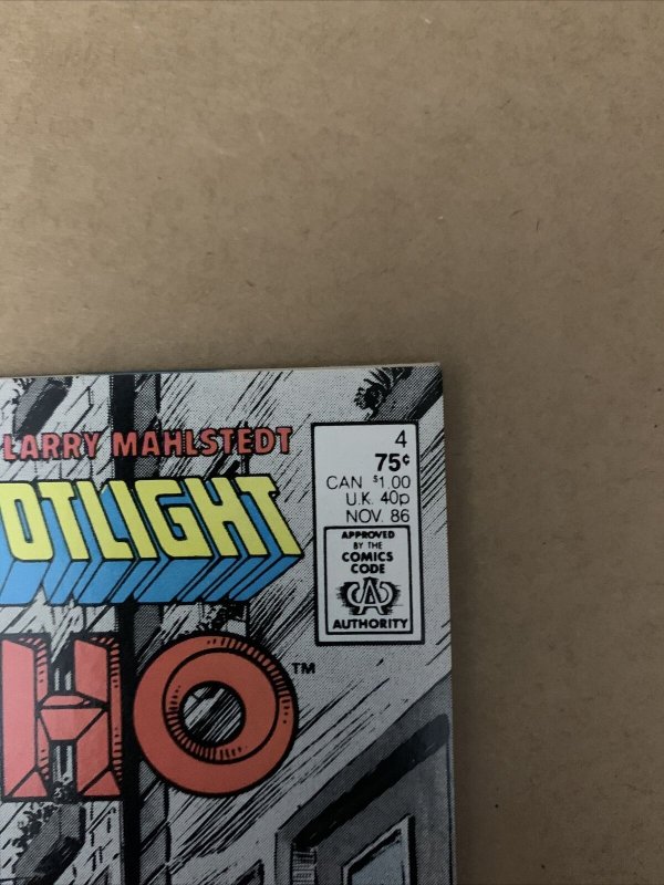 DC Comics TEEN TITANS SPOTLIGHT on JERICHO No.4 (Nov 1986) Boarded & Bagged 