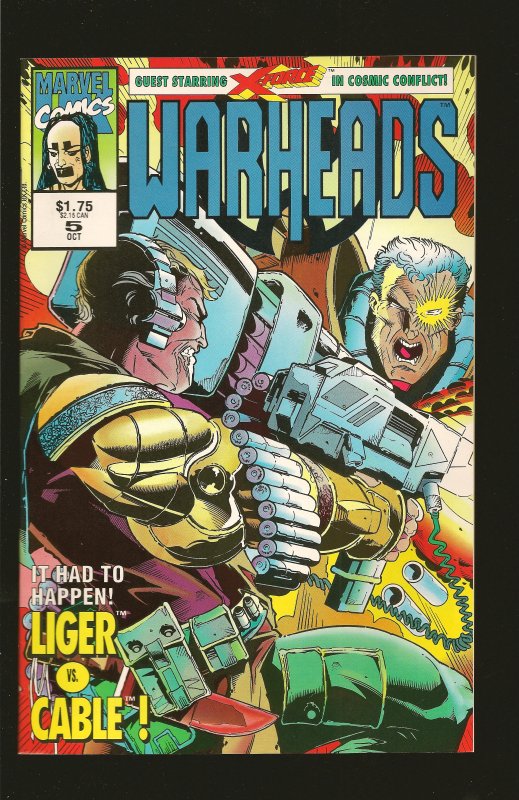 Marvel Comics Warheads (UK) #5 (1992)