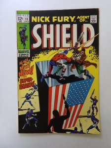 Nick Fury, Agent of SHIELD #13 (1969) FN/VF condition