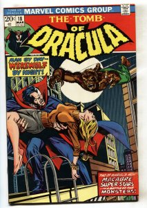 Tomb of Dracula #18 1973 Werewolf by Night Marvel comic book