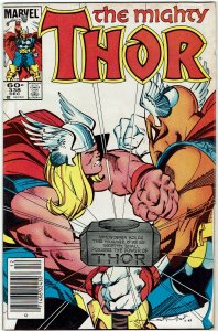 Thor #338 (1966 v1) Walt Simonson Beta Ray Bill Newsstand VF