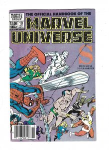 The Official Handbook of the Marvel Universe #3 through 11 (1983) rb1