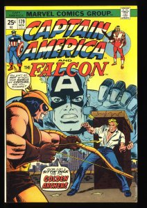 Captain America #179 VF 8.0