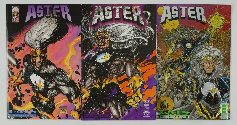 Aster: the Last Celestial Knight #1-3 VF/NM complete series - leinil yu - entity