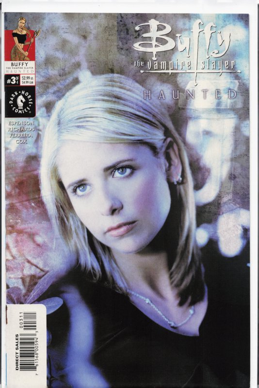 Buffy the Vampire Slayer: Haunted #3 Variant Cover (2002) Buffy the Vampire S...