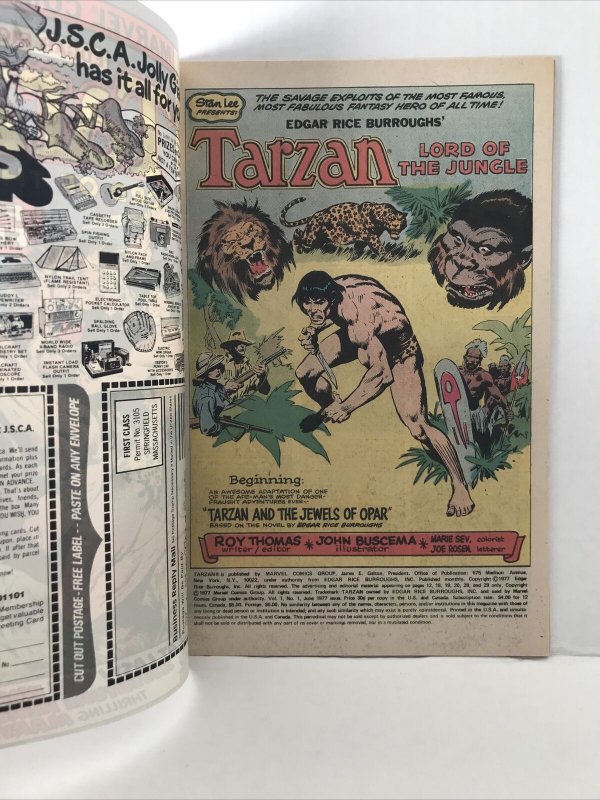 Tarzan Lord Of The Jungle #1