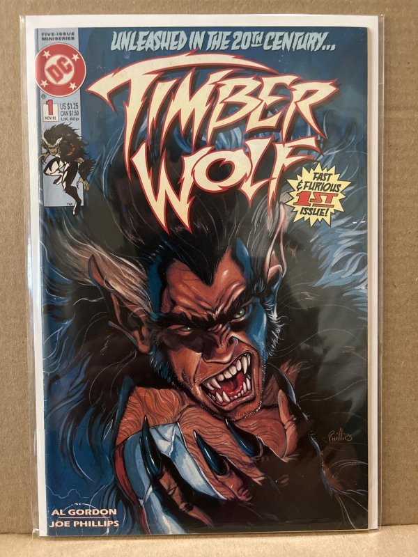 Timber Wolf #1 -5 (1992) COMPLETE SET