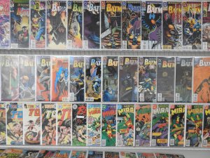 Huge Lot 130+ Comics W/ Batman, Miracle Man, Superman+ Avg VF- Condition!