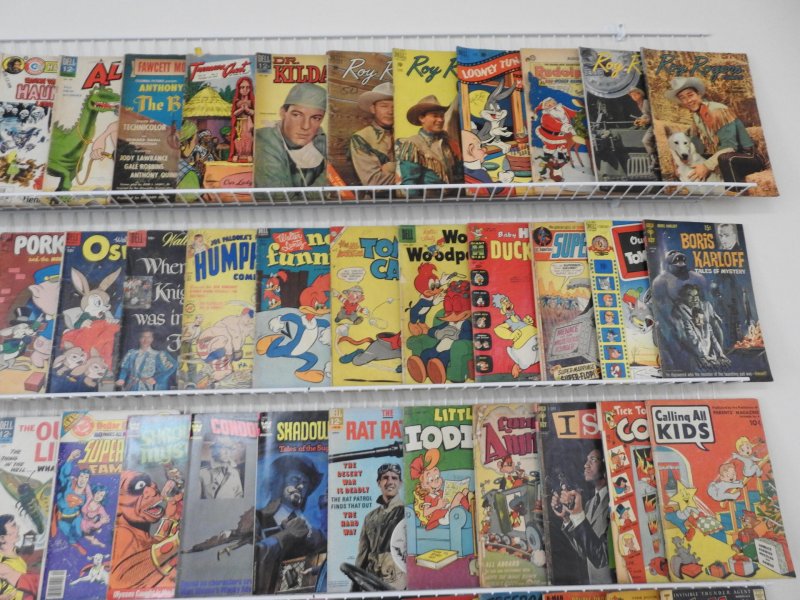 Huge Lot 120+ Golden/Silver Age Comics All Genres!! Lower Grade Readers!!