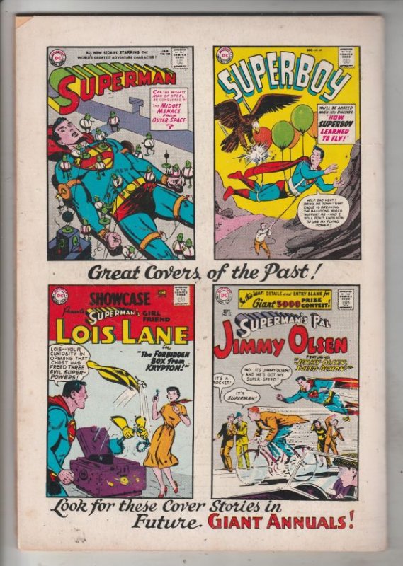 Superman Giant Annual #8 (Aug-64) FN+ Mid-High-Grade Superman