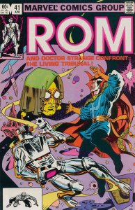 Rom #41 FN ; Marvel | Spaceknight Doctor Strange Bill Mantlo