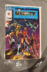 Unity #0 Blue Cover (1992) Unity 