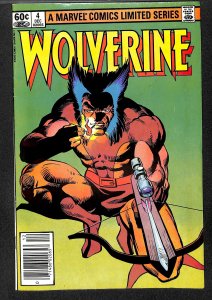 Wolverine (1982) #4 FN 6.0 Limited Series