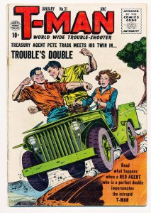 T-Man (1951) #31 VG