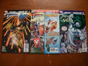 3 DC Comic: BRAVE & BOLD #4 Supergirl Lobo #10 Superman Titans #26 Xombi Spectre