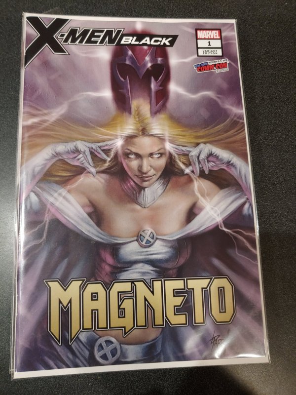 X-MEN BLACK MAGNETO #1 NYCC LUCIO PARRILLO COMICXPOSURE EXCLUSIVE