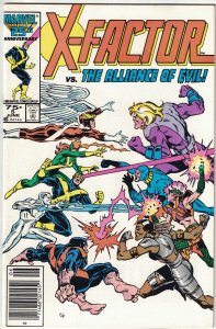 X-Factor #5 (1986) Newsstand Edition