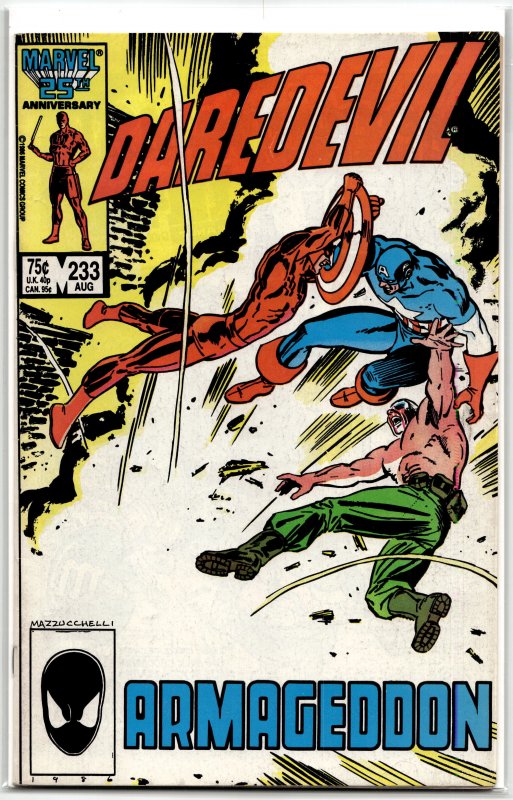 Daredevil #233 (1986) Daredevil