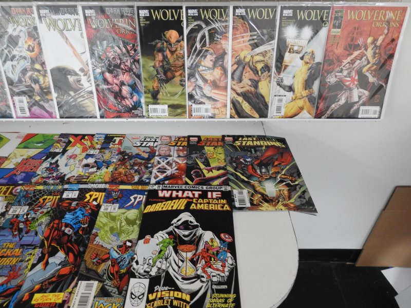 Huge Lot of 150+ Comics W/ Avengers, Hulk, Spider-Man Avg FN/VF Condition!