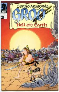 Sergio Aragones GROO HELL on EARTH #1 2 3 4, NM, Signed, 2007,more in store, 1-4