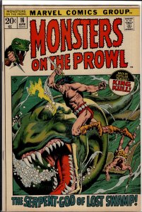 Monsters on the Prowl #16 (1972) Kull [Key Issue]