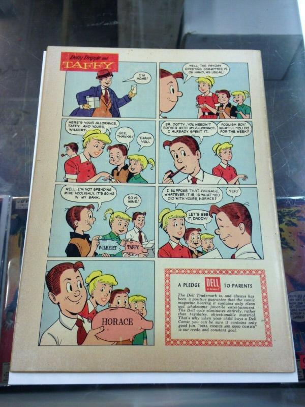 Dell Four Color 646 Dotty Dripple and Taffy (#1) VG/VG+ (Sept. 1955)