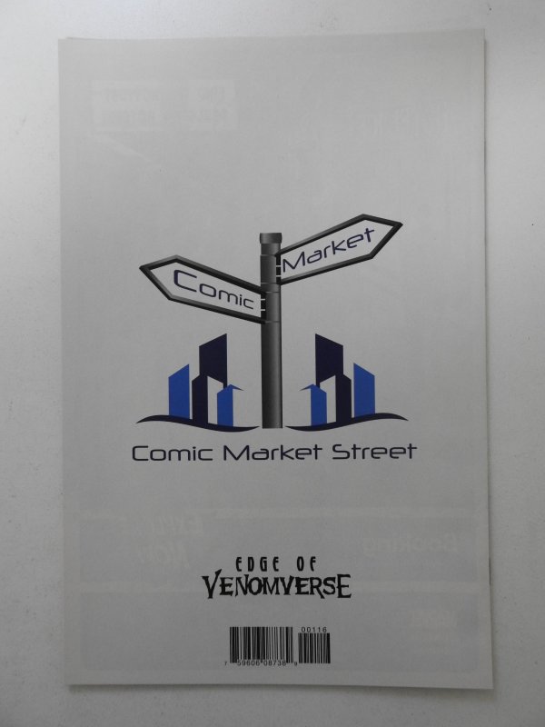 Edge of Venomverse #1 (2017) Cover Signed by ? NM Condition!
