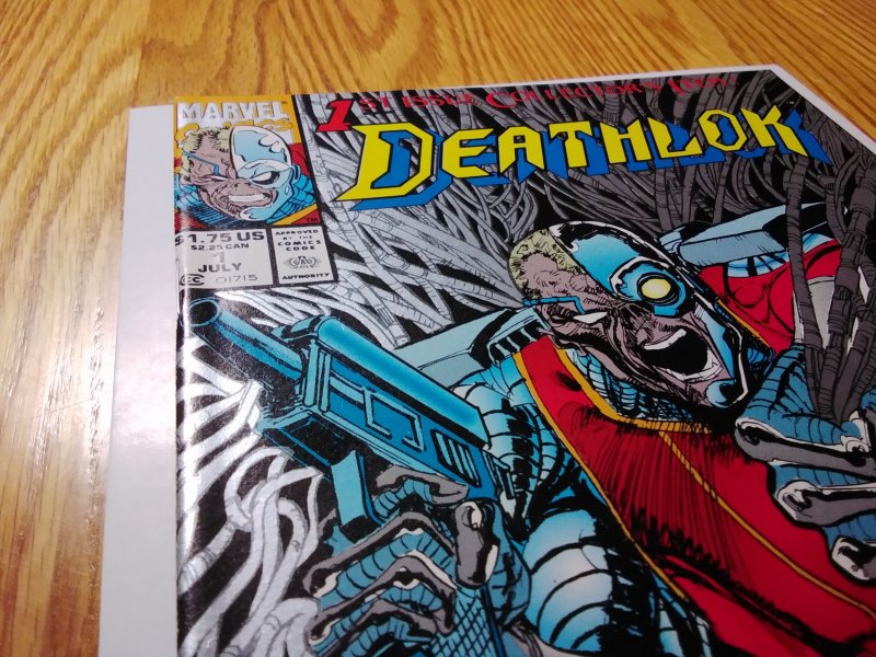 Deathlok #1 (1991) Newsstand Edition