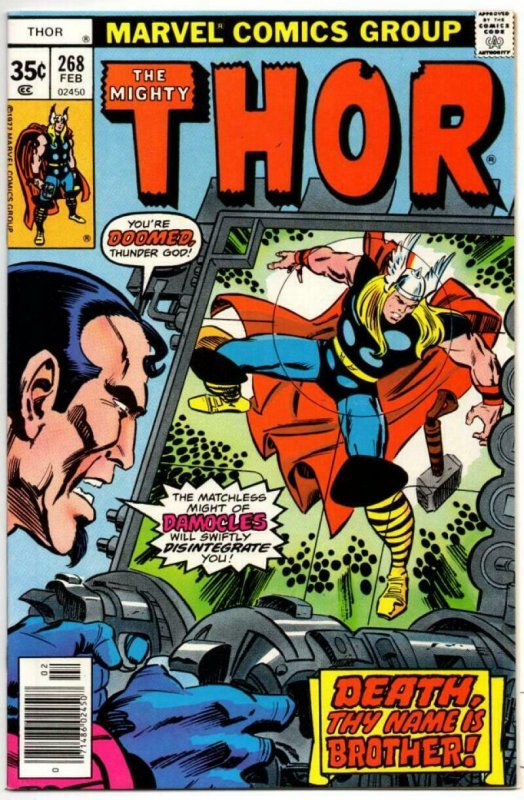 THOR #268 VF/NM God of Thunder DeZuniga Simonson 1966 1978, more Thor in store