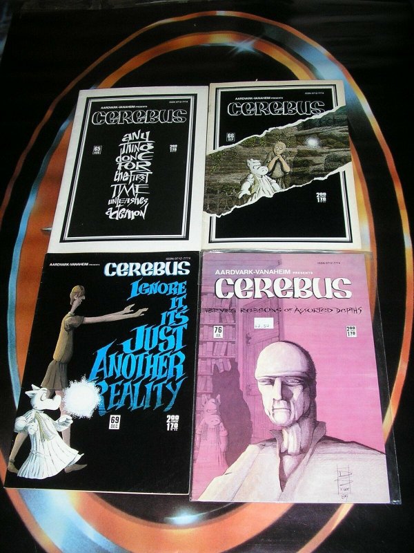 CEREBUS 65-109, Dave Sim 23 diff, August 1984 - April 1988  