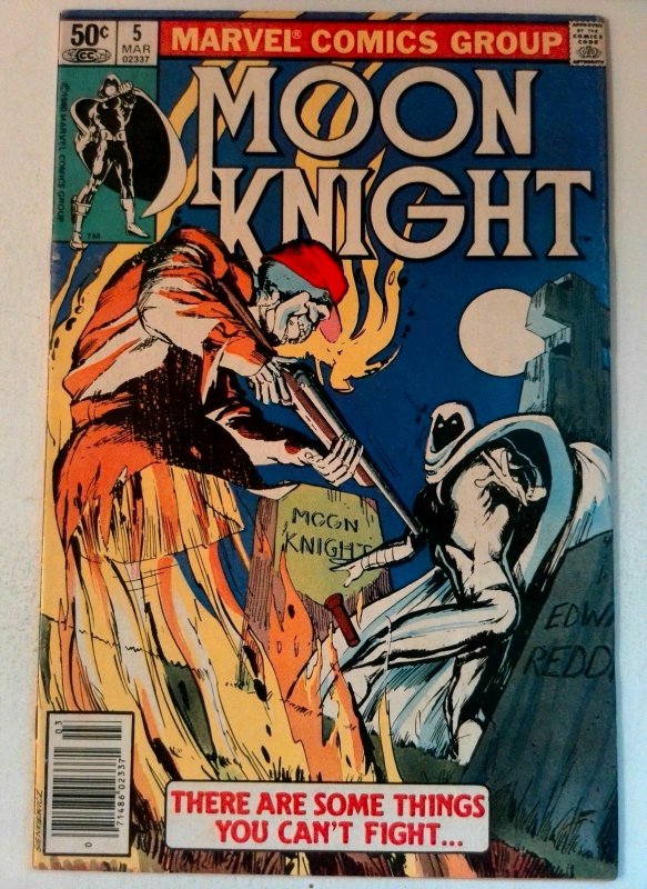 Moon Knight #5 Marvel 1981 VF/NM Bronze Age 1st Printing Comic Book