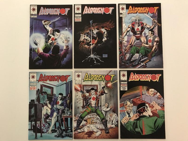 BLOODSHOT #9, 10, 3, 11, 12, 13, & 16 -  6 BOOK LOT - (2019 Movie Release)