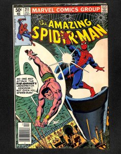 Amazing Spider-Man #211 Newsstand Variant Sub-Mariner!
