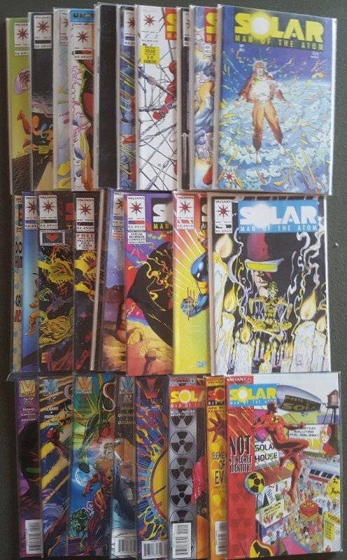 VALIANT: SOLAR MAN OF THE ATOM (1991-1996) LOT