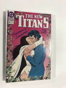 The New Titans #66 (1990) Teen Titans FN3B222 FINE FN 6.0