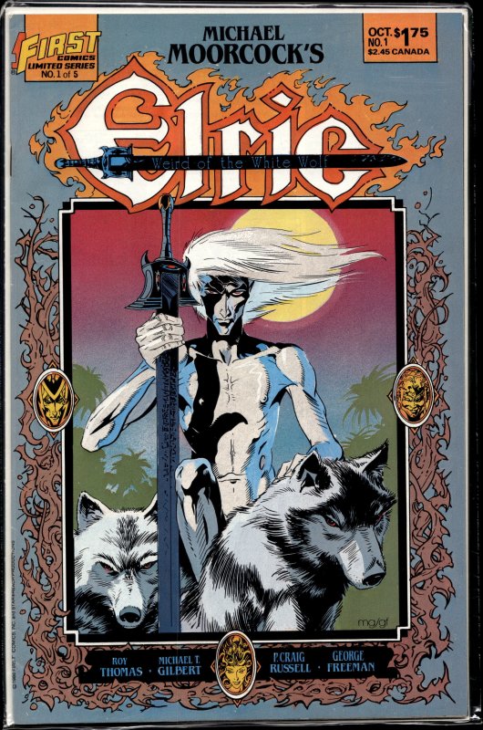Elric: The Weird of the White Wolf #1 (1986) Elric